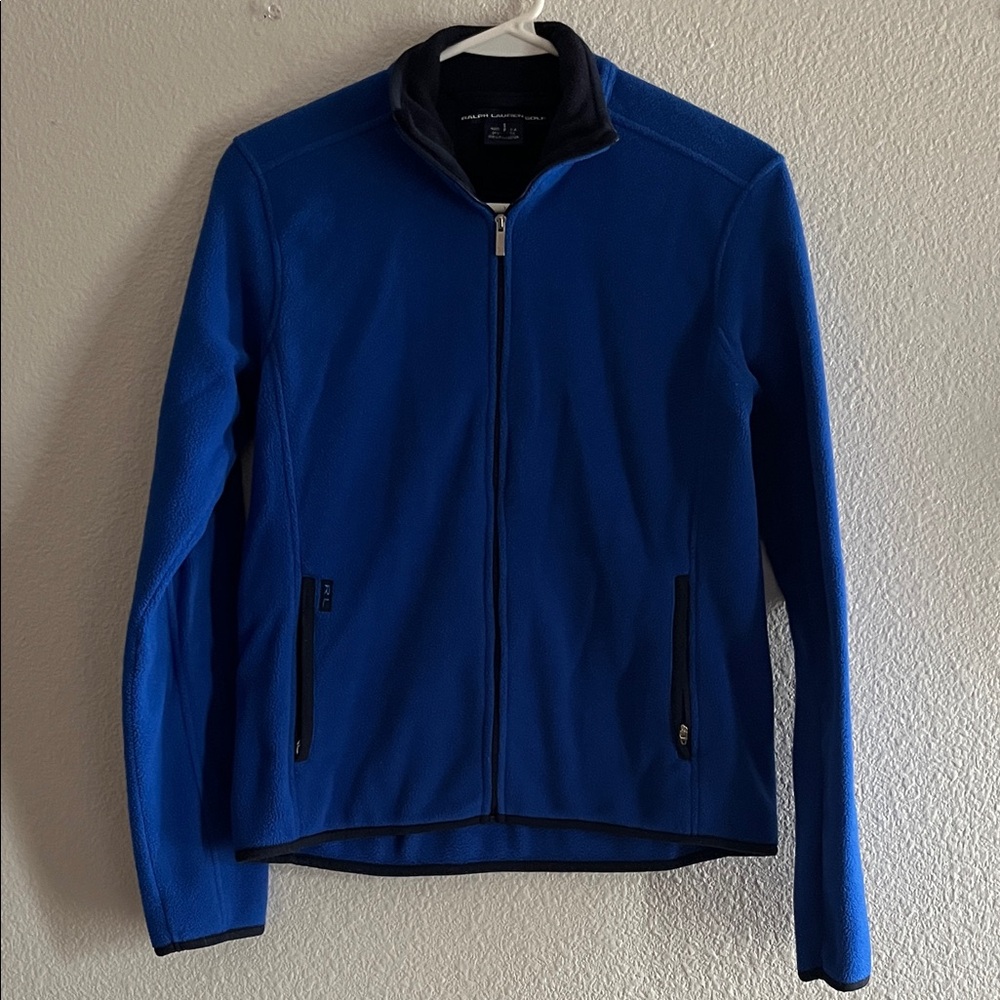 Blue Full-Zip Fleece Jacket
